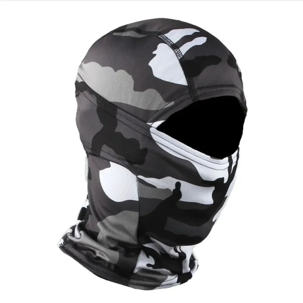Balaclava Camo Face Mask UV Protection Hood Outdoor Tactical Skiing Cycling Mask